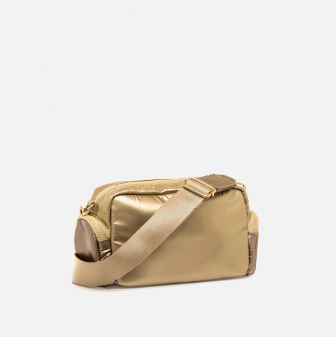 Bolso bandolera MESA dorado Mariamare