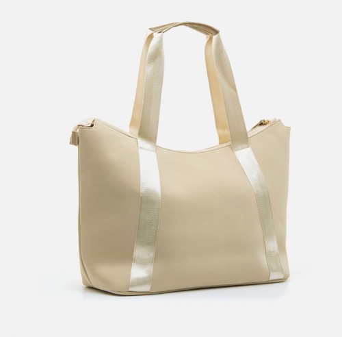 Bolso de hombro LODOS beige Mariamare