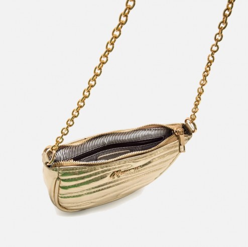 Bolso bandolera SECO dorado Mariamare