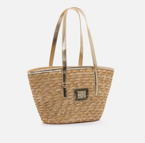 Bolso de hombro ALOHA dorado Mariamare