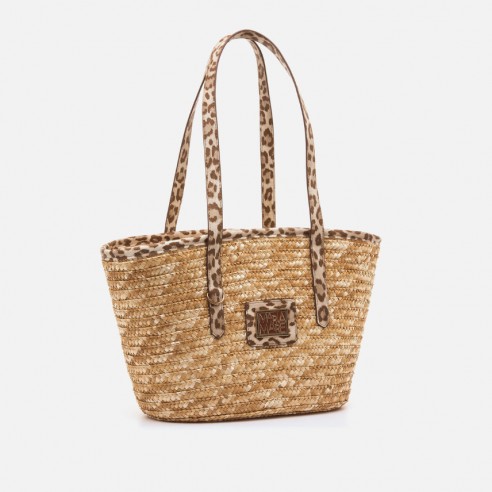 Bolso de hombro ALOHA beige Mariamare