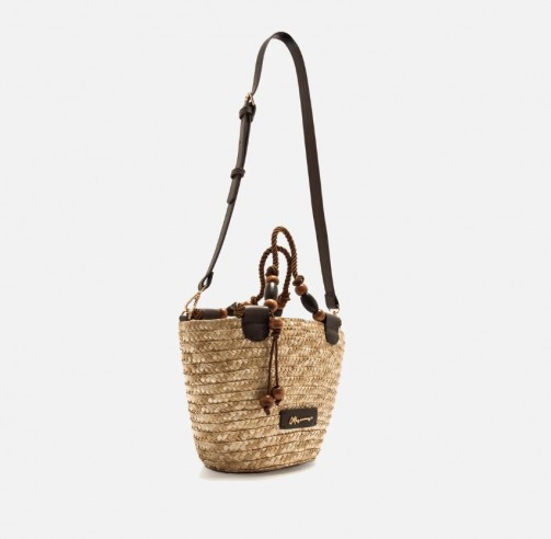 Bolso de mano/bandolera SARO beige...