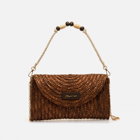 Bolso de mano/bandolera SARO marron...