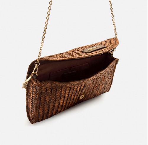 Bolso de mano/bandolera SARO marron...