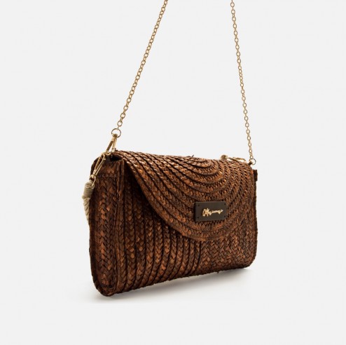 Bolso de mano/bandolera SARO marron...