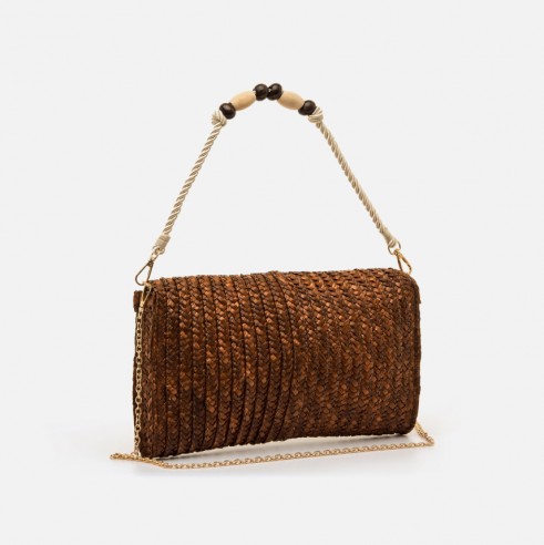 Bolso de mano/bandolera SARO marron...