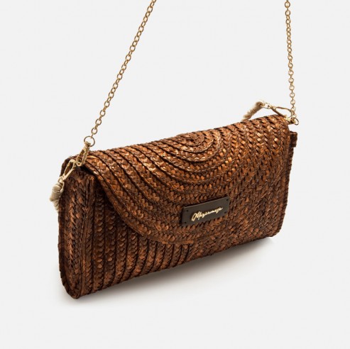 Bolso de mano/bandolera SARO marron...