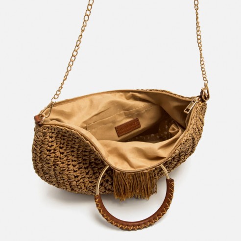 Bolso de mano/bandolera TEMPO marron...