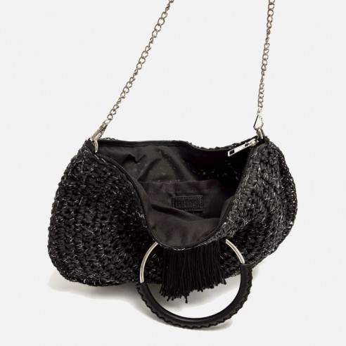 Bolso de mano/bandolera TEMPO negro...