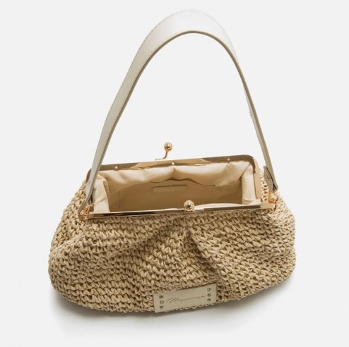 Bolso de hombro SIROCO beige Mariamare