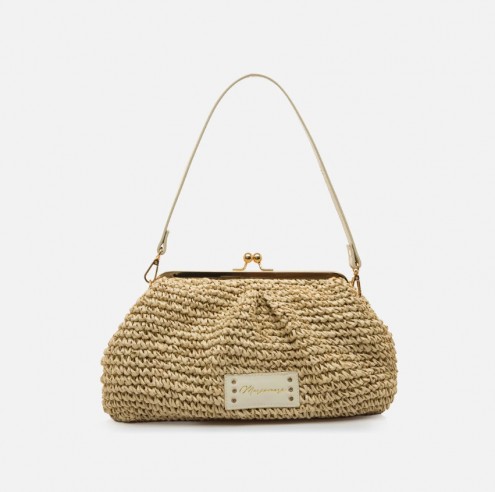Bolso de hombro SIROCO beige Mariamare