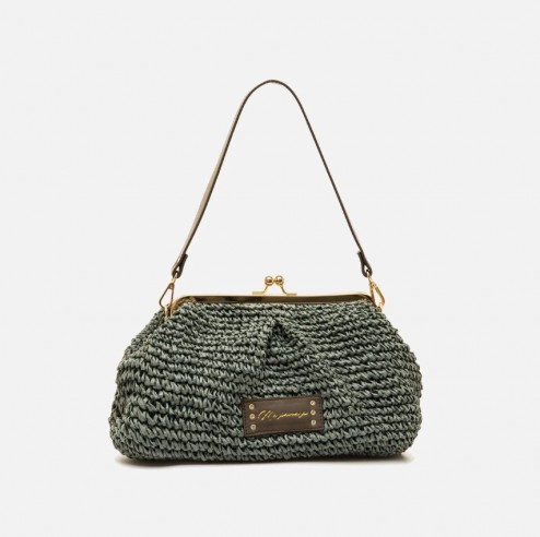 Bolso de hombro SIROCO verde Mariamare