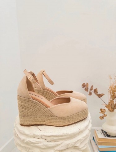 Sandalias Capri beige