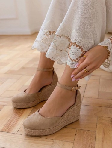 Sandalias Capri camel