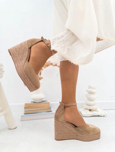 Sandalias Capri camel