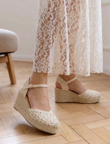 Cuñas Mykonos beige