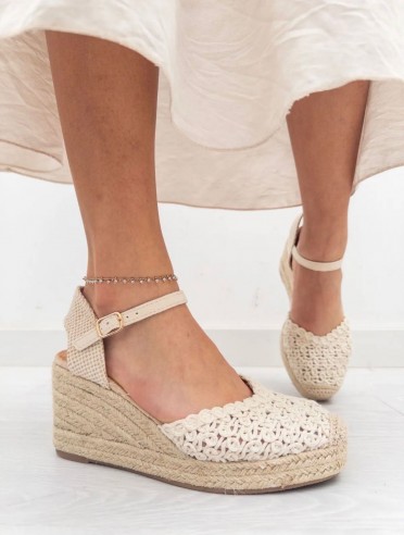 Cuñas Mykonos beige