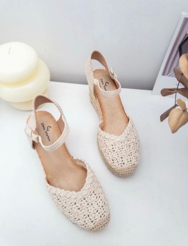 Cuñas Mykonos beige