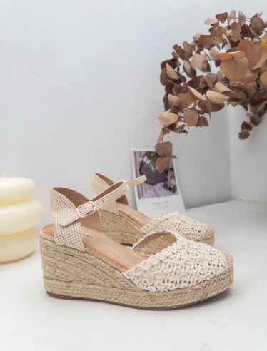 Cuñas Mykonos beige