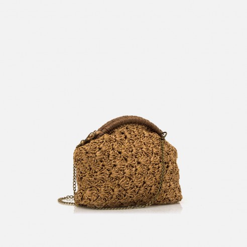 Bolso de rafia CUEVA camel Mustang