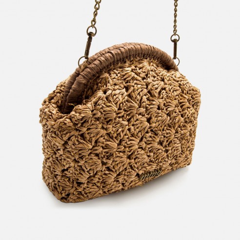 Bolso de rafia CUEVA camel Mustang