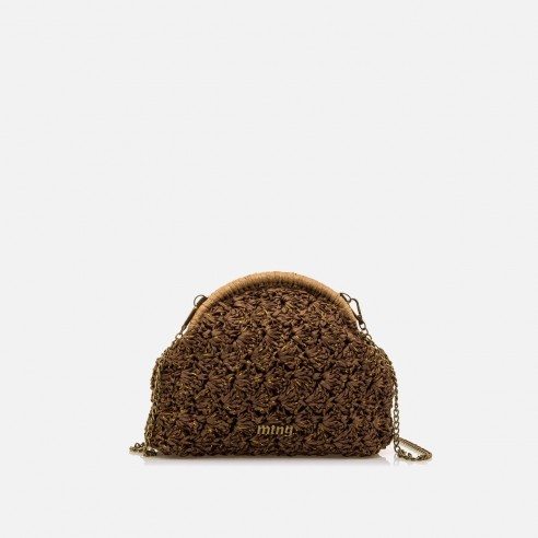Bolso de rafia CUEVA marron Mustang