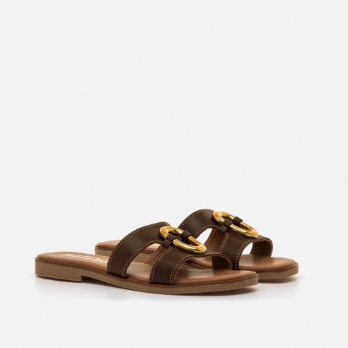 SANDALIAS ALYSA MARRON MARIAMARE