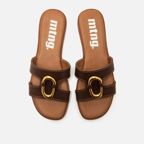 SANDALIAS ALYSA MARRON MARIAMARE