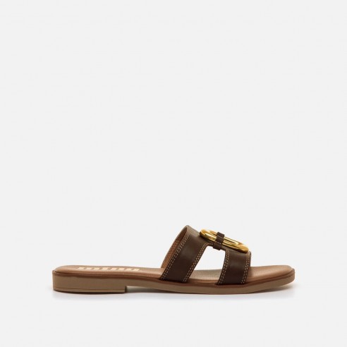 SANDALIAS ALYSA MARRON MARIAMARE