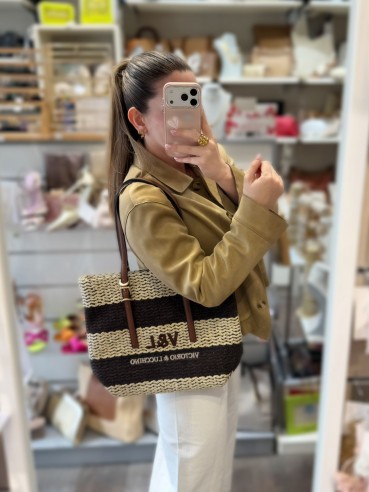 Bolso de hombro BALI marron VICTORIO...