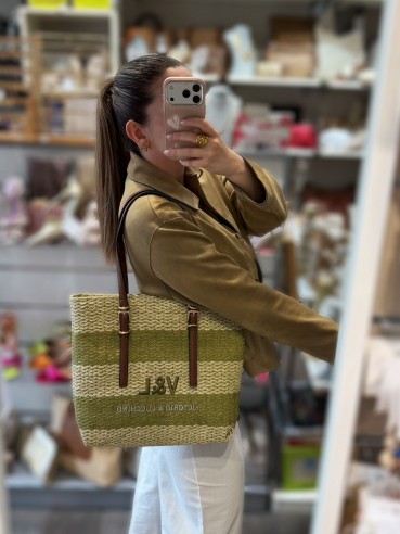 Bolso de hombro BALI verde VICTORIO &...