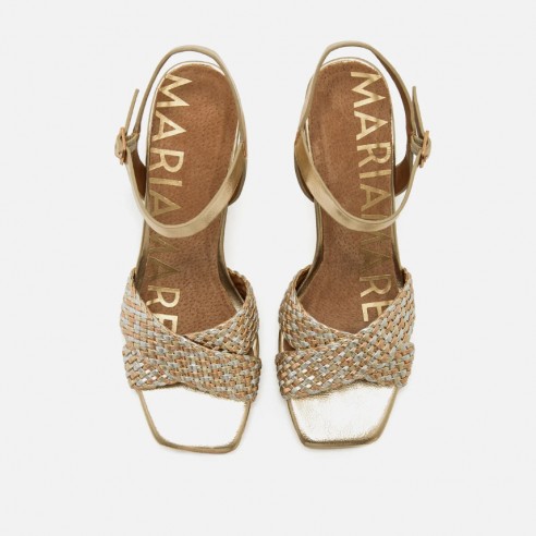 SANDALIAS WOODIT BEIGE MARIAMARE