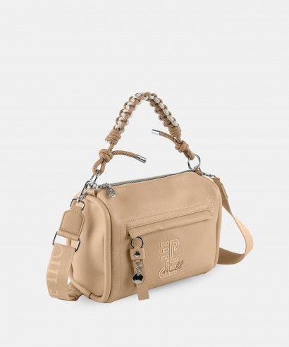 Bolso de mano/bandolera beige 261140...