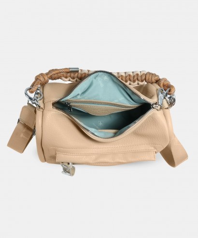Bolso de mano/bandolera beige 261140...