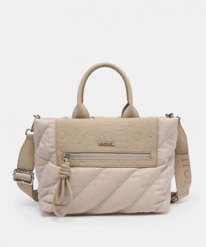 Bolso de mano/bandolera 261100 beige...