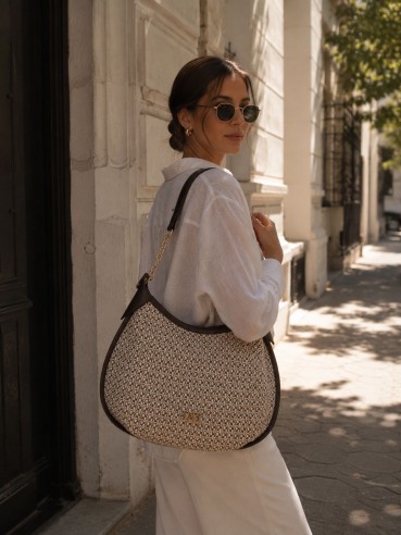 BOLSO NARA MARRON VICTORIO & LUCCHINO
