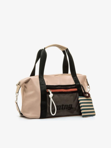Bolso de mano/bandolera Delfo beige...