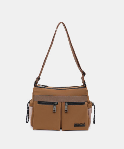Bolso bandolera 262271 marron Pepe Moll