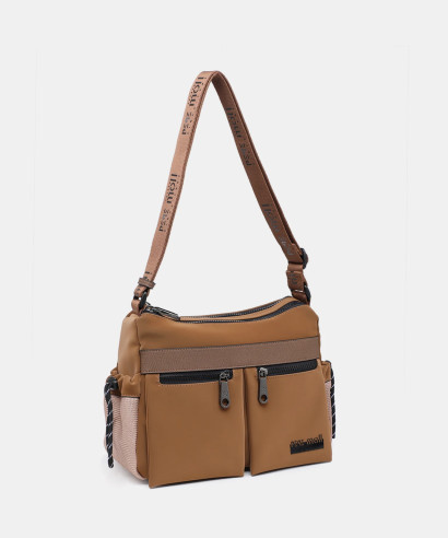Bolso bandolera 262271 marron Pepe Moll