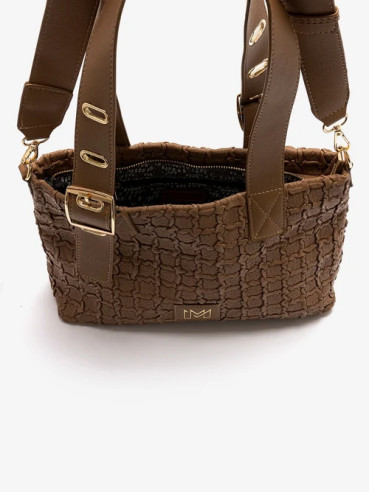 Bolso de hombro Eiger marron MARIAMARE