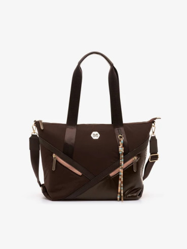Bolso de hombro ZANTE marron Mariamare