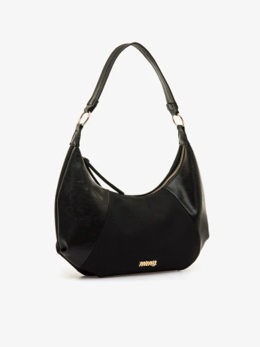 Bolso de hombro CANOE negro Mustang