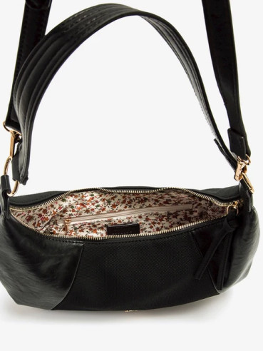 Bolso de hombro CANOE negro Mustang