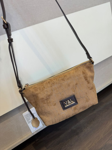 Bolso bandolera VL912 Sauce Cuero...