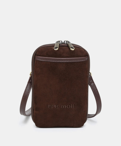 Bolso portamovil marron Pepe Moll