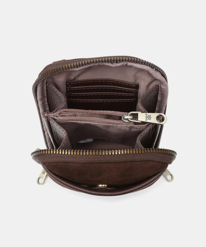 Bolso portamovil marron Pepe Moll