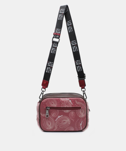 Bolso bandolera 262321 burdeos Pepe Moll