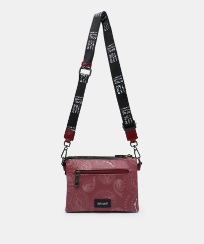 Bolso bandolera 262323 burdeos Pepe Moll