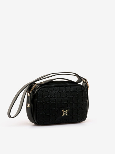 BOLSO BANDOLERA ESTAL NEGRO