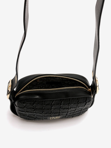 BOLSO BANDOLERA ESTAL NEGRO